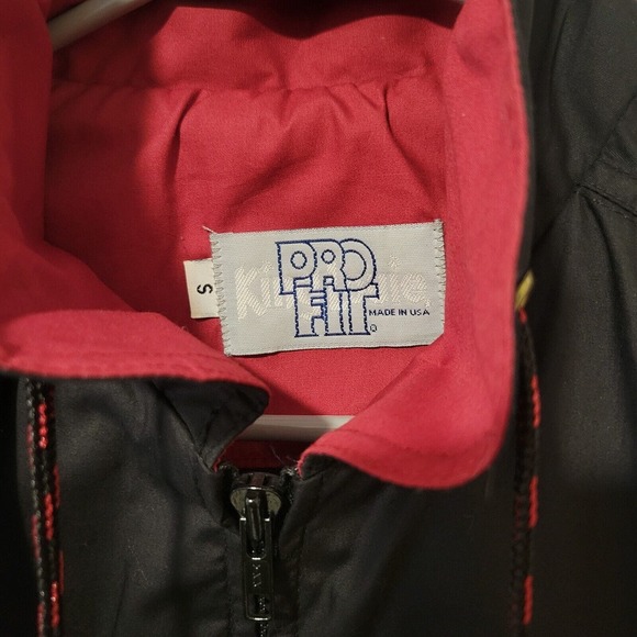 Vintage King Louie Pro Fit Full Zip Jacket Black Never B Farm Size Small USA - Picture 7 of 9